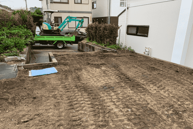 愛知県岡崎市木造家屋解体工事の施工後の画像